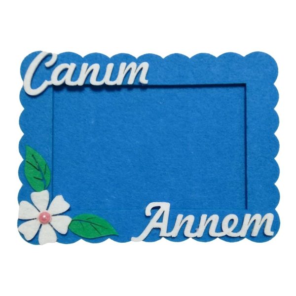 çerçeve canım annem mavi 1